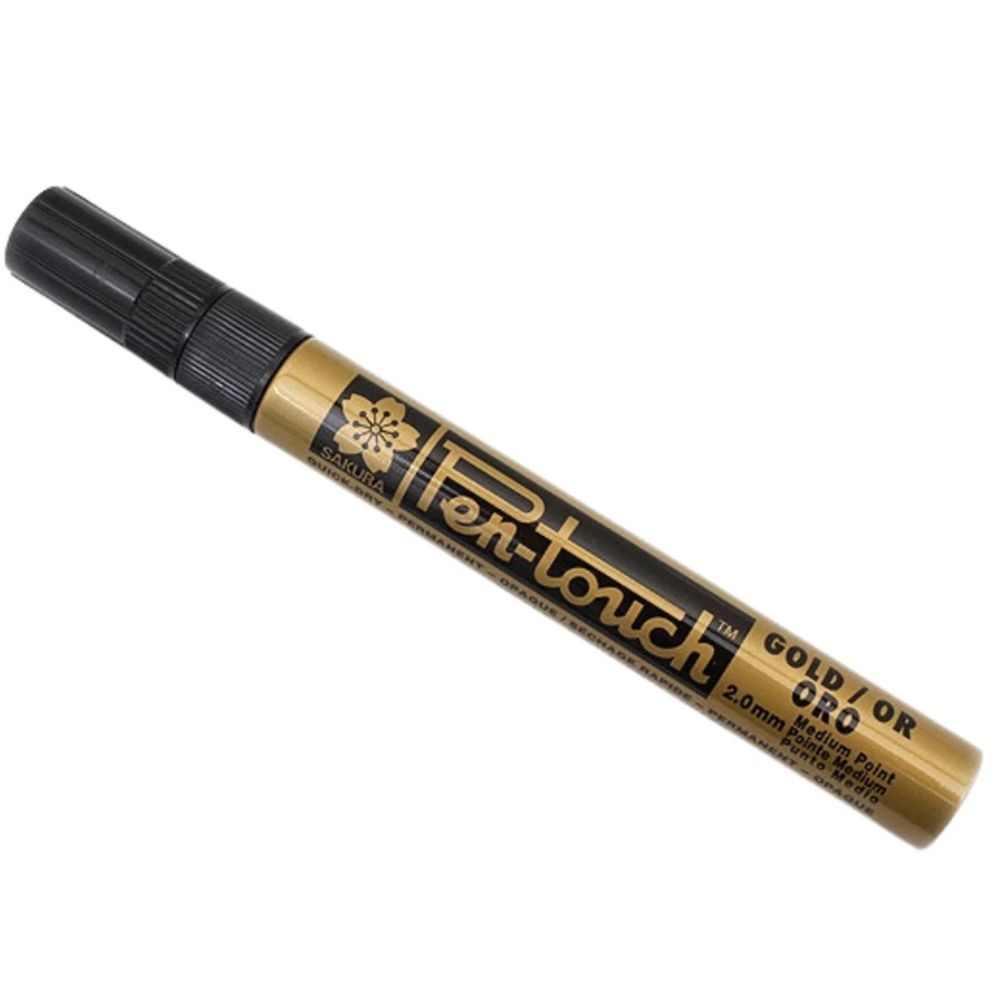 Sakura Pen-Touch Paint Marker - Medium Point 2.0 mm - Gold