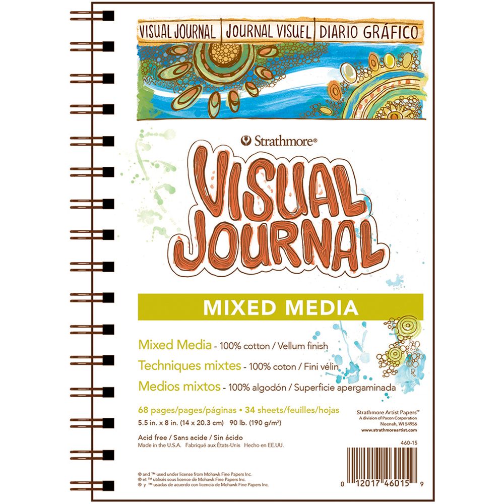 Strathmore Visual Journal, Mixed-Media, 5.5in x 8in - 460-15
