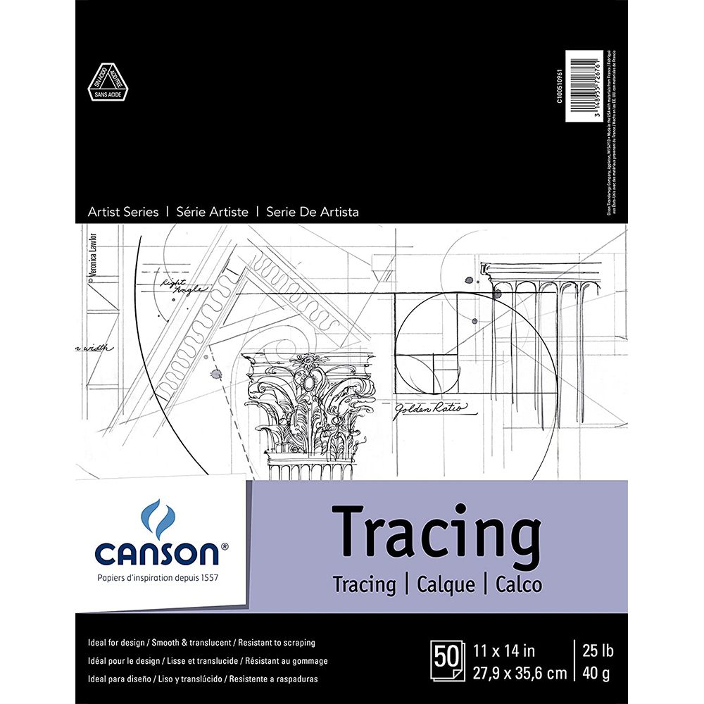 Canson Foundation Tracing Paper Pad 11