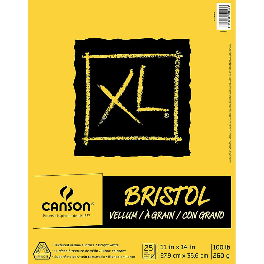 Canson XL Series Bristol Vellum Paper Pad 11