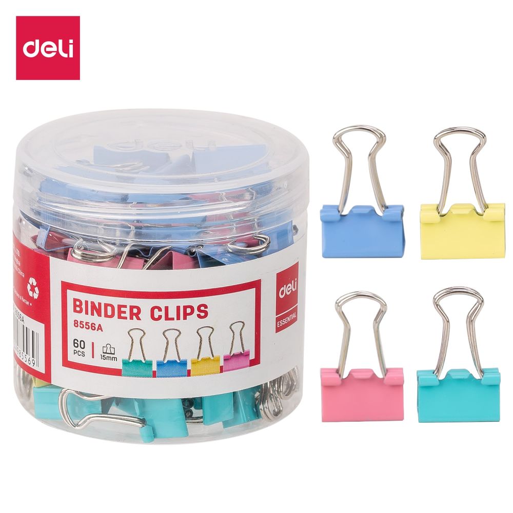School Supplies for Teachers for Office Desk Essentials Colorful Paper Clips and Paper Clamps 270 Pcs Paper Clips Binder Clips and Rubber Bands Set Assorted Sizes Office Supply Set 