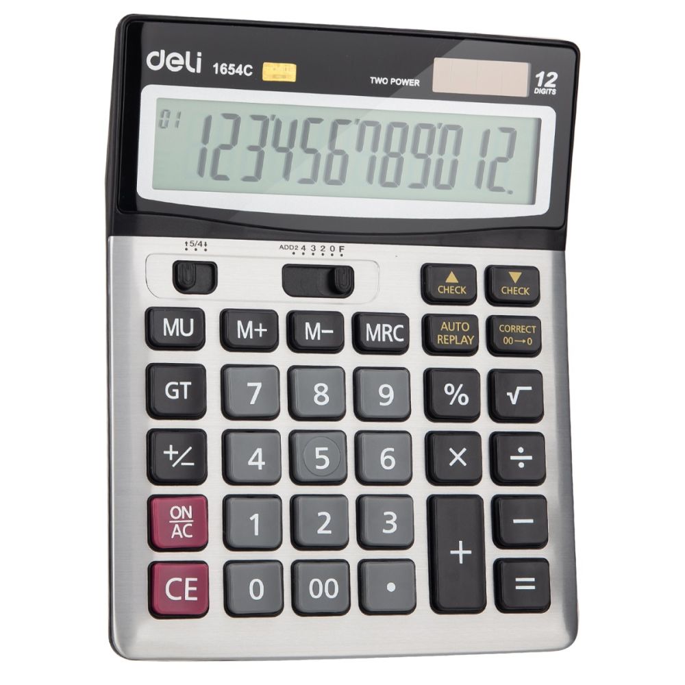 Deli Calculator Desk Top E1654C