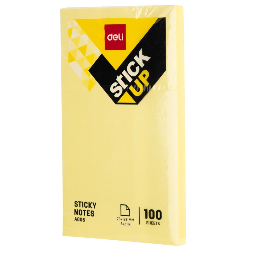 Deli Sticky Notes, 100 Sheets, 5x3