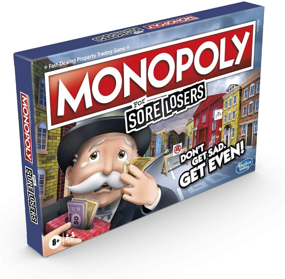 Hasbro Monopoly For Sore Losers