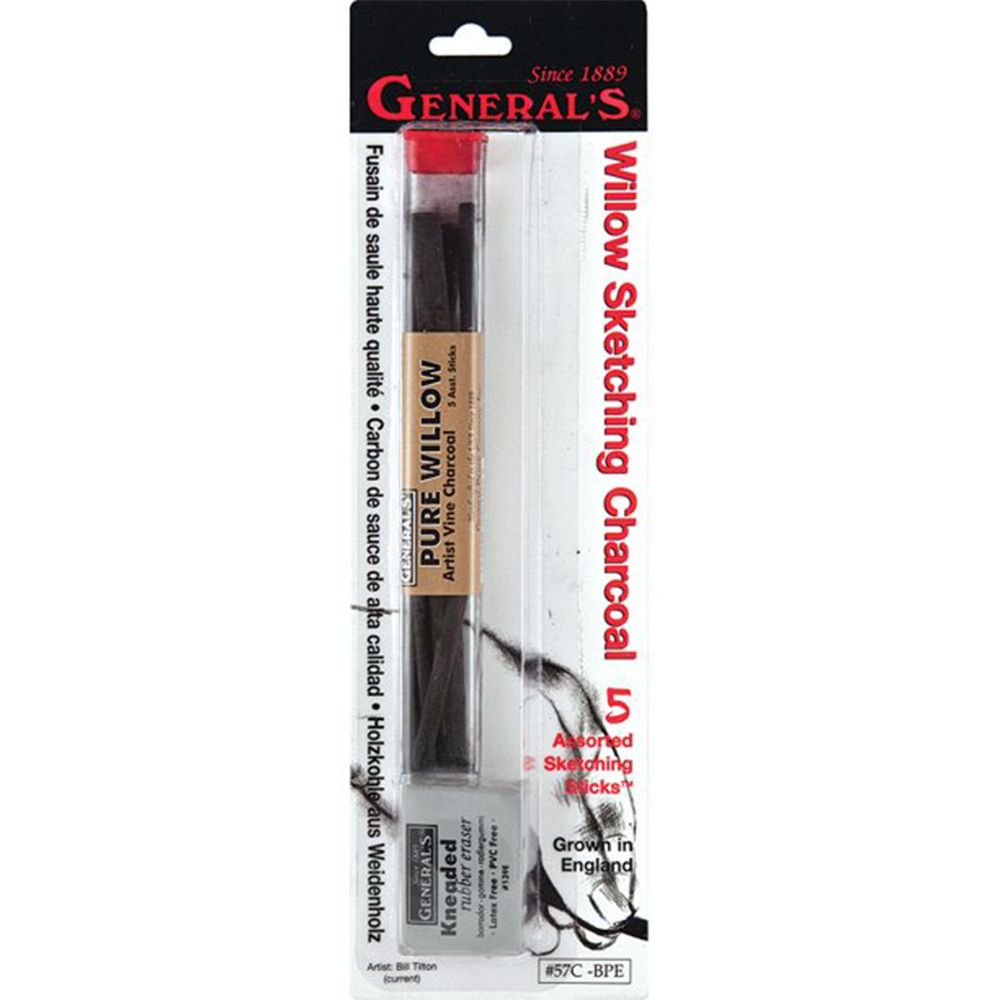 General Pencil Willow Sketching Charcoal Set