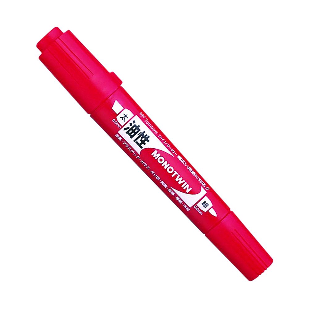 Tombow Oil-Based Double Tip Marker, Red