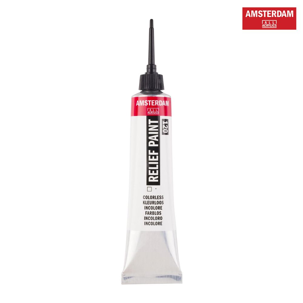 Relief Paint Tube 20 ml Colourless 120