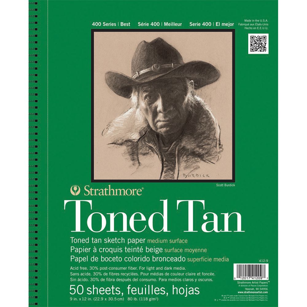 Strathmore Toned Tan Sketchbook 9