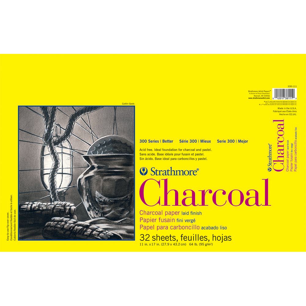 Strathmore 300 Series Charcoal Pad, 11