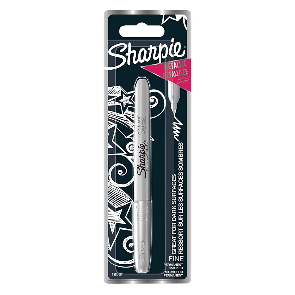 Sharpie Permanent Marker Metallic Silver