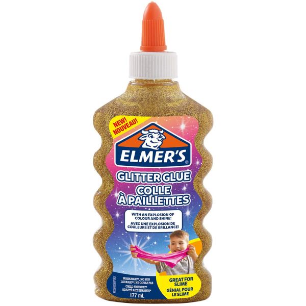 Elmer's Colour PVA Glue | Blue | 147 ml | Washable and Kid Friendly | Great  for Making Slime | 1 Count